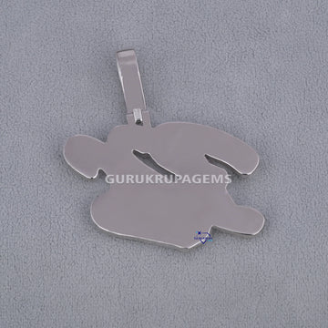 Custom made hip hop 14kt lab grown diamonds hip hop pendant with vvs clarity diamonds Gurukrupa-Gems
