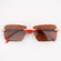 Custom made red temple brown glasses hip hop sunglasses Gurukrupa-Gems