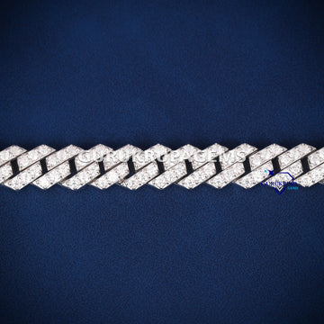 Customized Combo deals on 10 mm cuban chain and bracelet Gurukrupa-Gems