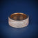 Customized Hip Hop Diamond Band for Men VVS Clarity Gurukrupa-Gems