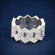 Customized Hip Hop Diamond Band for Men VVS Clarity (Copy) Gurukrupa-Gems