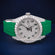 Customized Rubber belt branded diamond watch for luxury touch Gurukrupa-Gems
