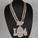 Dazzle in luxury with our 14kt gold hip hop chain, adorned with a pendant and enhanced VVS clarity Gurukrupa-Gems