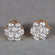 Diamond Studded earring in 14 kt yellow gold lab grown diamonds Inspiring Elegance for the Modern Woman Gurukrupa-Gems