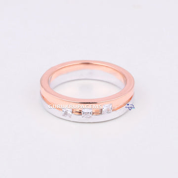 Diamond band hip hop for men best selling VVS clarity Gurukrupa-Gems