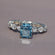 Elegant and chic our designer girls ring accessory is crafted in 14kt white gold with labgrown diamonds Gurukrupa-Gems