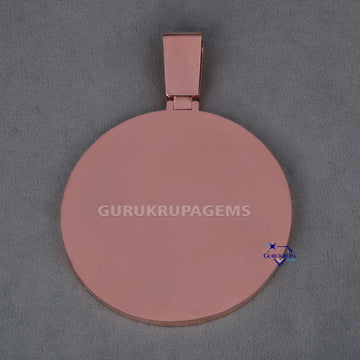 Elevate your hip hop game with this unique and stylish diamond pendant crafted in 14 kt gold with lab grown diamonds Gurukrupa-Gems