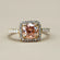 Eye-catching women's solitaire diamond ring crafted in 14kt yellow gold with VVS clarity diamonds Gurukrupa-Gems