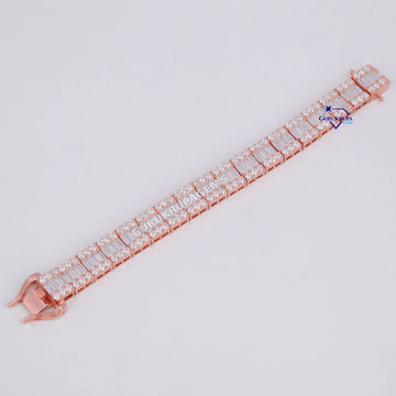 Fancy bracelets for unisex custom made hip hop jewelry design vvs clarity Gurukrupa-Gems