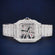 Full white luxury skeleton roman numerals diamond watch Gurukrupa-Gems