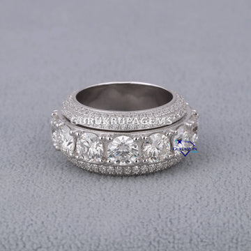 Fully Iced Out Stylish Hip Hop Band For Women Gurukrupa-Gems
