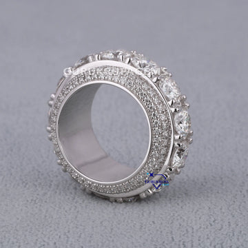 Fully Iced Out Stylish Hip Hop Band For Women Gurukrupa-Gems