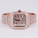 Fully iced out skeleton styled lab grown diamond watch for men made in stainless steel Gurukrupa-Gems
