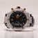 Half-watch chronograph with moissanite diamonds, this stylish and trending timepiece captures attention