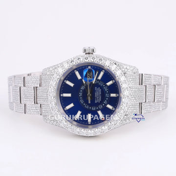 Highest selling hip hop VVS clarity branded diamond watch for men Gurukrupa-Gems