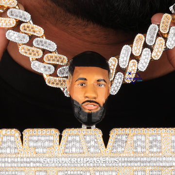 Hip hop cuban diamond heavy necklace and watches Gurukrupa-Gems