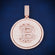 Hip hop custom bitcoin diamond vvs clarity pendant necklace Gurukrupa-Gems
