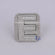 Hip hop diamond ring crafted in 14 kt white gold custom letter ring with vvs clarity diamonds Gurukrupa-Gems