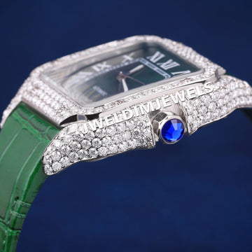 Hip hop diamond watch passed diamond tester vvs clarity Gurukrupa-Gems