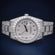 Hip hop diamond watch white dial vvs clarity Gurukrupa-Gems