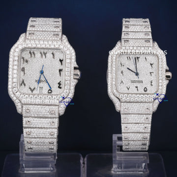 His and hers couple watch valentines gift buss down Gurukrupa-Gems