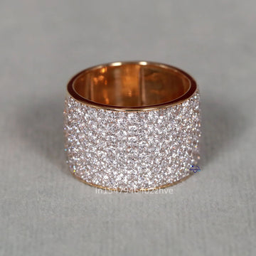 Iced Out Hip Hop Custom Design Band For Men Gurukrupa-Gems