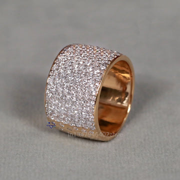 Iced Out Hip Hop Custom Design Band For Men Gurukrupa-Gems