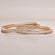 Illuminate Your Style with 14 kt lab grown round cut diamond classy bangles for women to wear at any occasion Gurukrupa-Gems