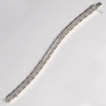 Indulge in our array of 14kt lab grown diamond bracelets, each boasting enhanced VVS clarity for exquisite elegance and timeless allure Gurukrupa-Gems