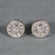 Lab Created Tapered Baguette Diamond With 14 KT White Gold Earring For women with vvs clarity diamonds
