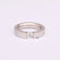 Lab Diamond 14KT White Gold Men's Ring Gift For Him-Gurukrupa-Gems