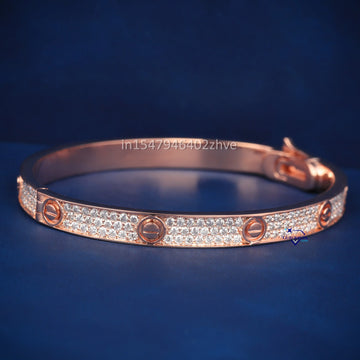 Love diamond bracelet for gift Gurukrupa-Gems