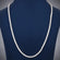18 Inch 4mm Tennis Diamond Chain Necklace White Gold Iced Out New Chains Collection Gurukrupa-Gems