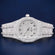Luxury VVS Diamond Moissanite Watch Iced Out Arabic Numericals Automatic Movement For Men Gurukrupa-Gems