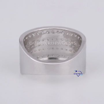 Men women hip hop lab diamond 14kt diamond ring with vvs clarity elegant on its peak Gurukrupa-Gems