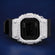 Men’s hip hop style digital watch with eye catching red strap and completely iced display that shines hard Gurukrupa-Gems