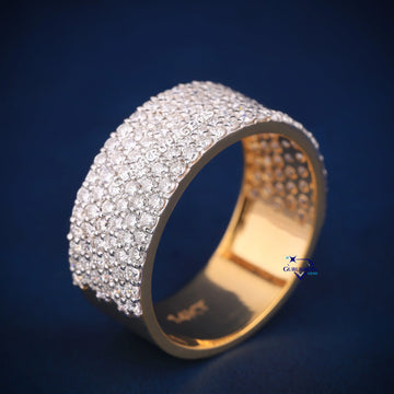 Mens wedding engagement diamond bands Gurukrupa-Gems