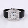 Moissanite diamond leather belt diamond hip hop watch featuring roman numerals and VVS clarity Gurukrupa-Gems