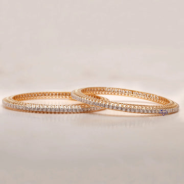Our Stunning Bangles Collection have 14kt gold indicates lab grown diamonds with VVS clarity Gurukrupa-Gems