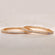 Our Stunning Bangles Collection have 14kt gold indicates lab grown diamonds with VVS clarity Gurukrupa-Gems