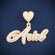 Personalized Design Hand Made Diamond Pendant Gurukrupa-Gems