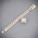 Personalized Hip hop Cuban baguette bracelet and statement ring Gurukrupa-Gems