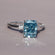 Personalized Radiant Cut Engagement Solitaire Ring For Women IN 14 KT lab grown diamond Gurukrupa-Gems