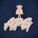 Personalized custom letter two tone hiphop vvs d color diamond pendant - Gurukrupa-Gems