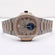 Radiant stainless steel moissanite diamond watch with enhanced vvs clarity diamonds for men Gurukrupa-Gems