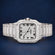 Regular Roman Dials Full White Buss Down Watch Gurukrupa-Gems
