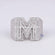 Round and baguette cut lab grown hiphop custom letter ring for men women Gurukrupa-Gems