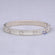 Round cut hip hop love bracelets for men with vvs clarity diamonds Gurukrupa-Gems