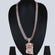 Shine with extravagance in our 14kt gold hip hop chain, featuring a pendant and enhanced VVS clarity Gurukrupa-Gems