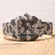 Special watch crafted for men features a stainless steel frame adorned with moissanite diamonds-Gurukrupa-Gems